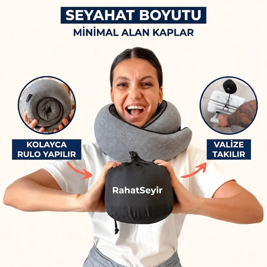 RahatSeyir™ Seyahat Boyun Yastığı