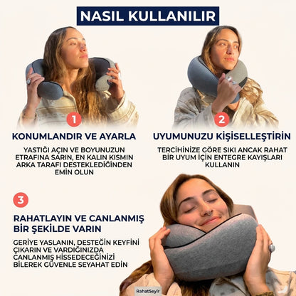 RahatSeyir™ Seyahat Boyun Yastığı